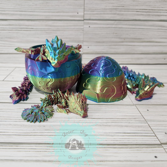 Mystery FULL Size Dragon Egg Flexi 3D Print