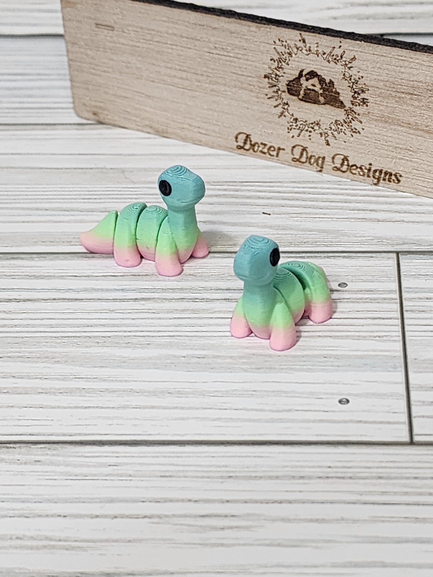 Tiny Flexi Dino - Brontosaurus 3D Print