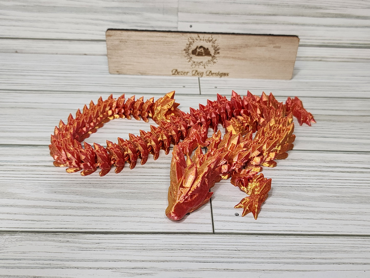 FULL Size Wolf Dragon Flexi 3D Print