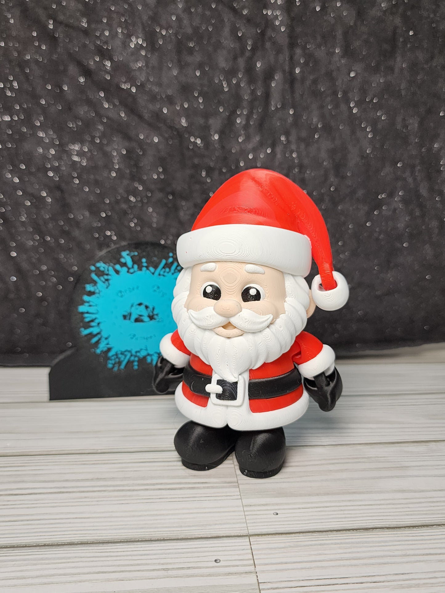 Santa Flexi 3D Print