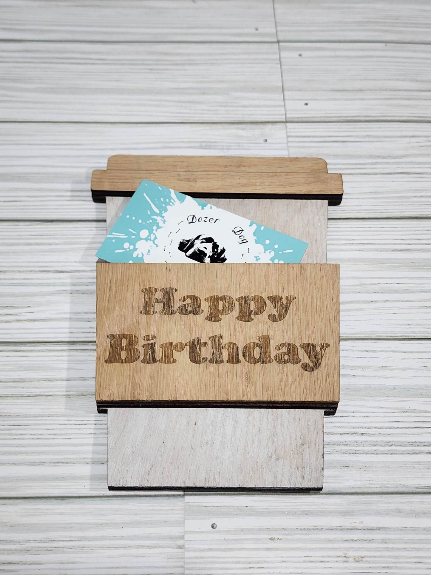 Coffee Cup Gift Card Holder