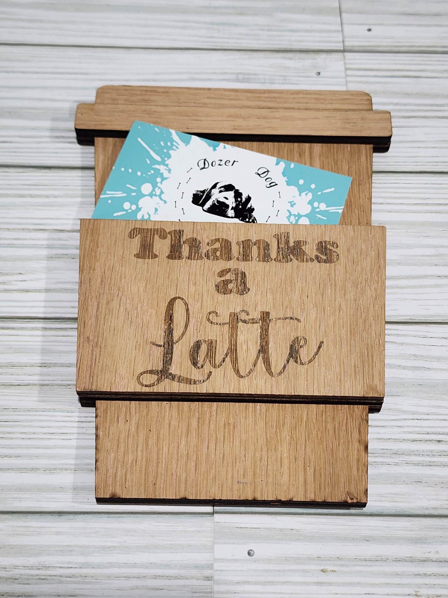 Coffee Cup Gift Card Holder