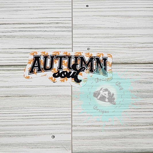 Autumn Sole Waterproof Sticker