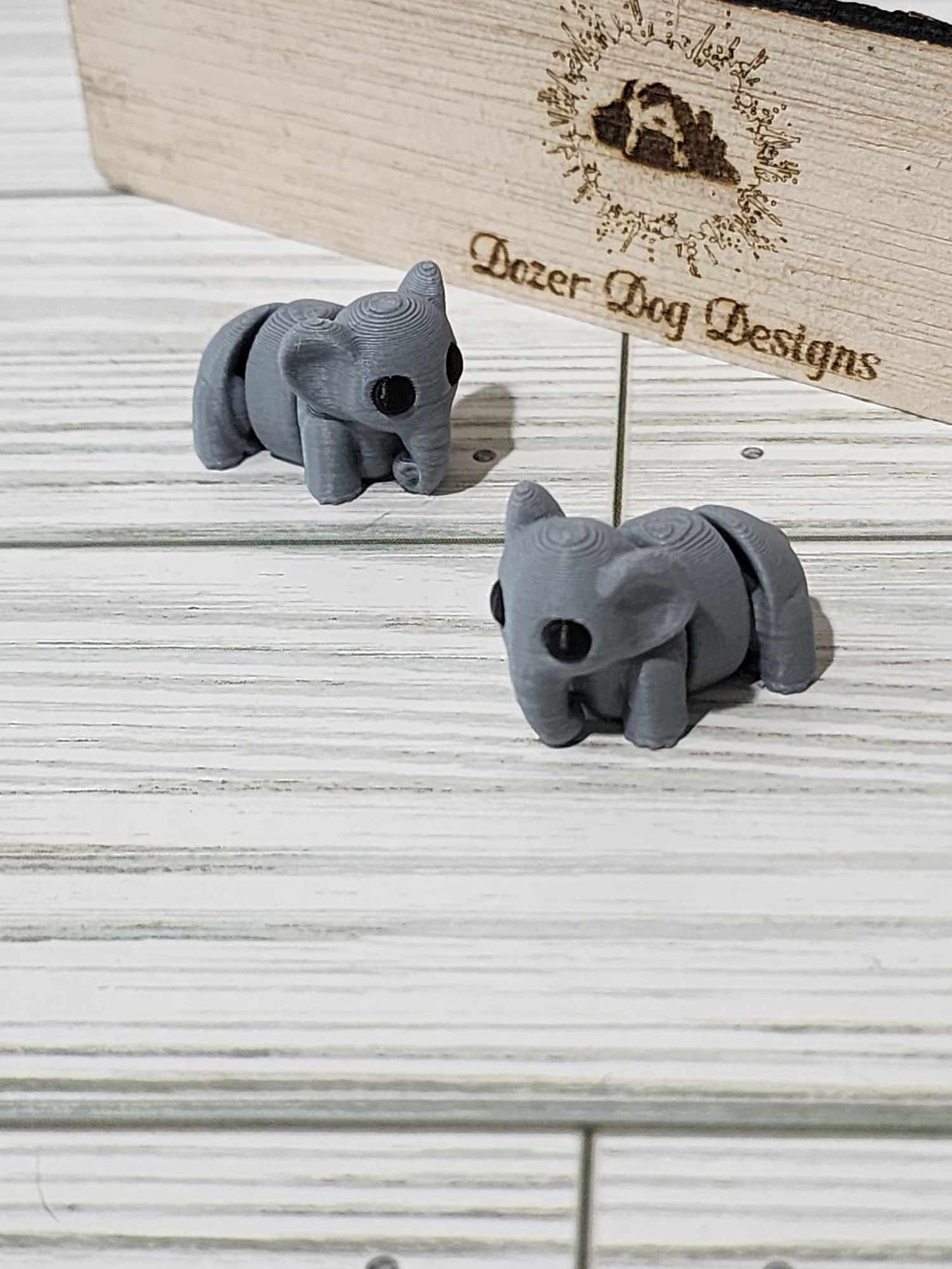 Tiny Flexi Elephant 3D Print