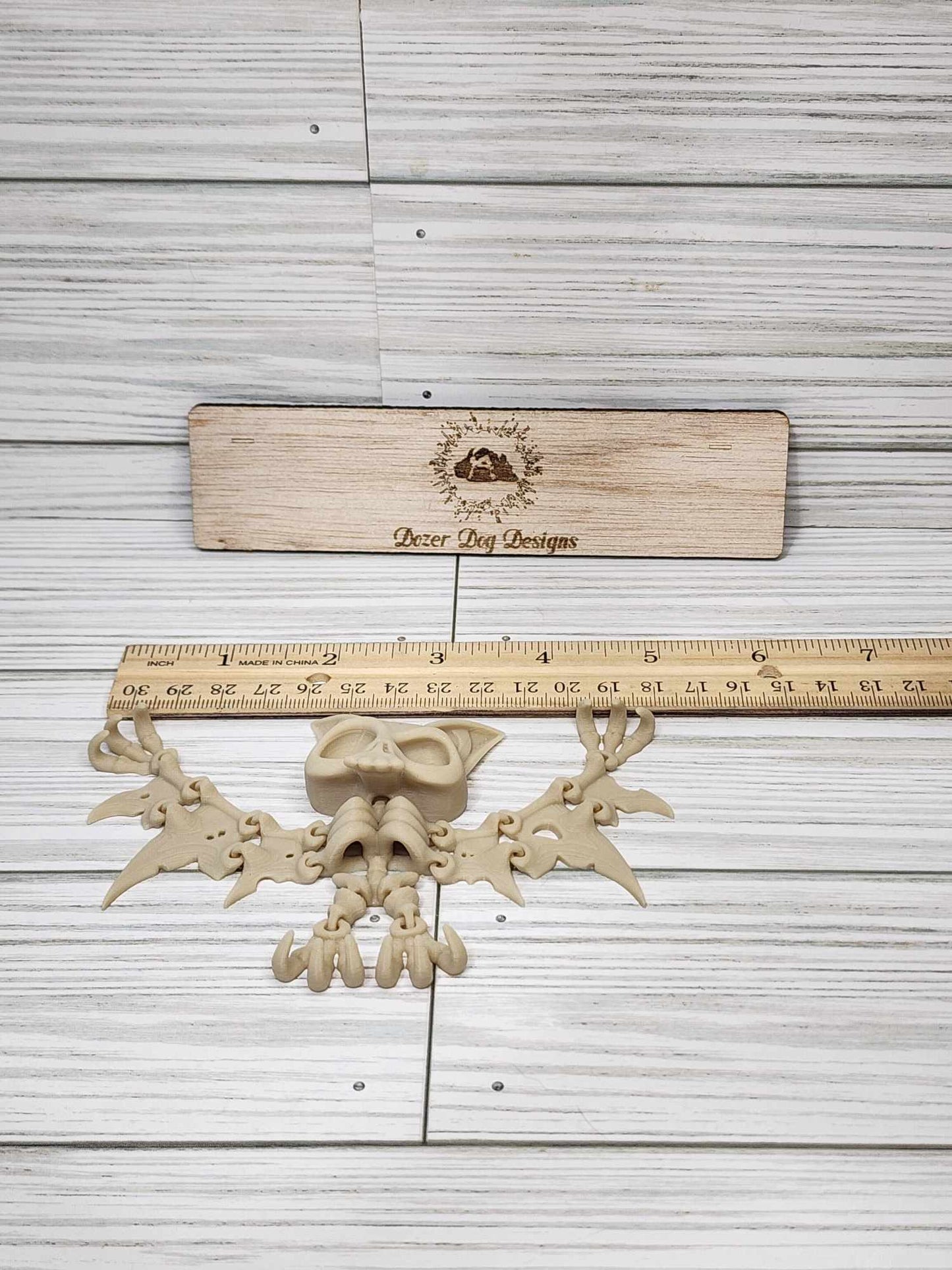 3d Small Skeleton Bat