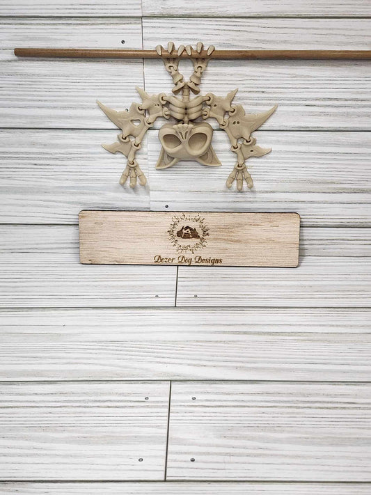 3d Small Skeleton Bat