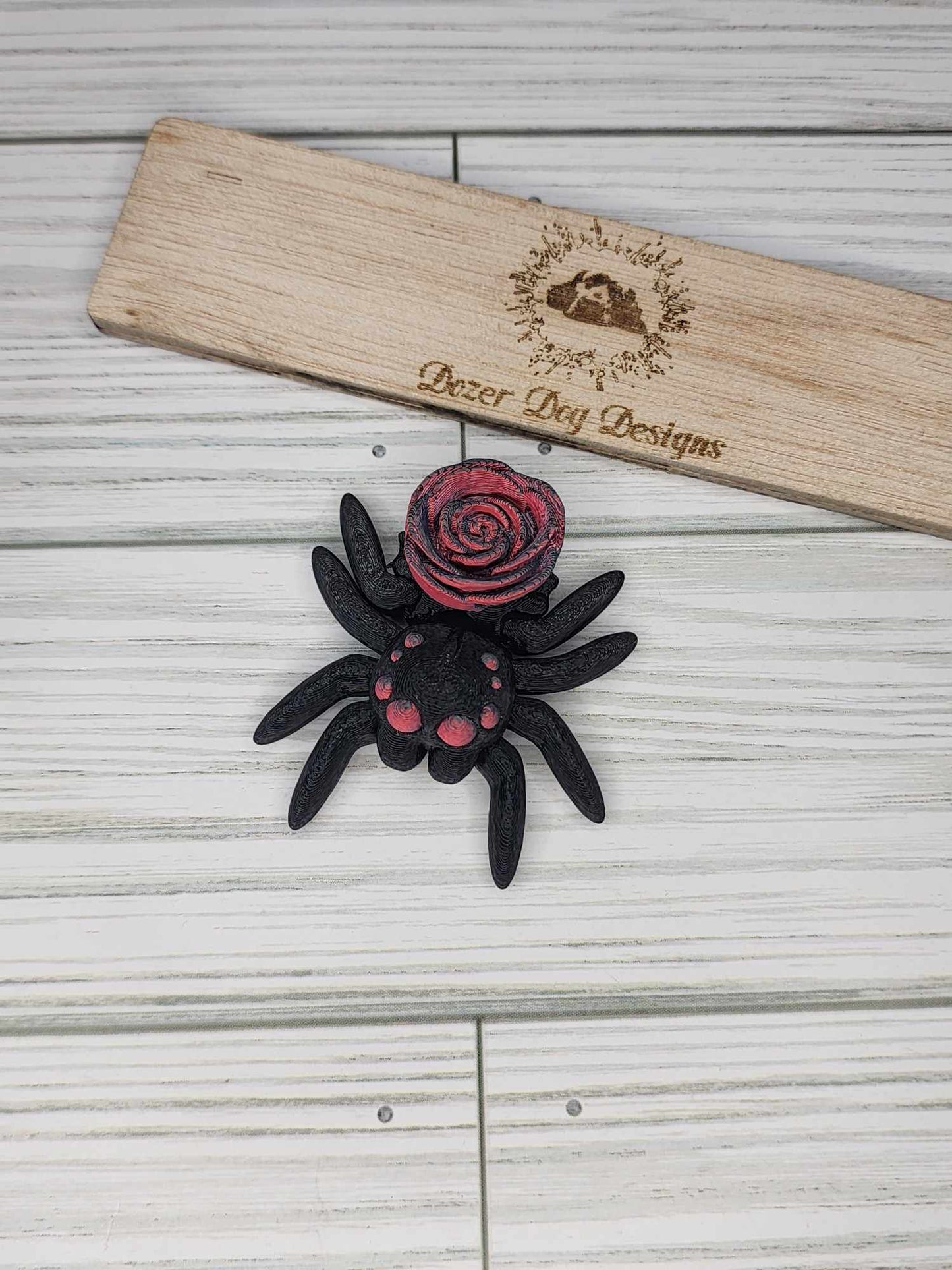 3D Rose Spider