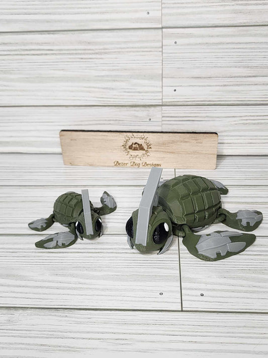 3D Grenade Turtle