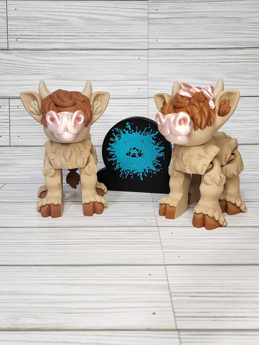 3d Highland Cow
