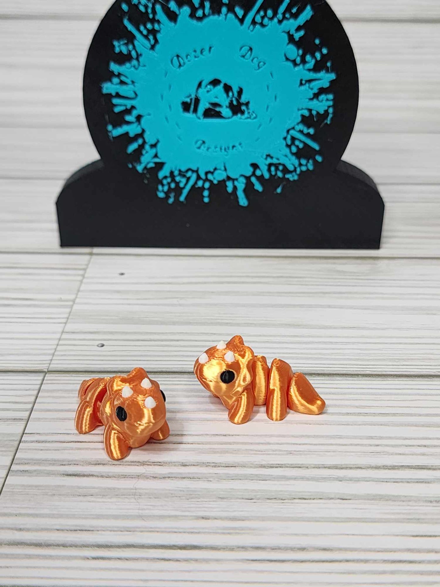 Tiny Flexi Dino - Triceratops 3D Print