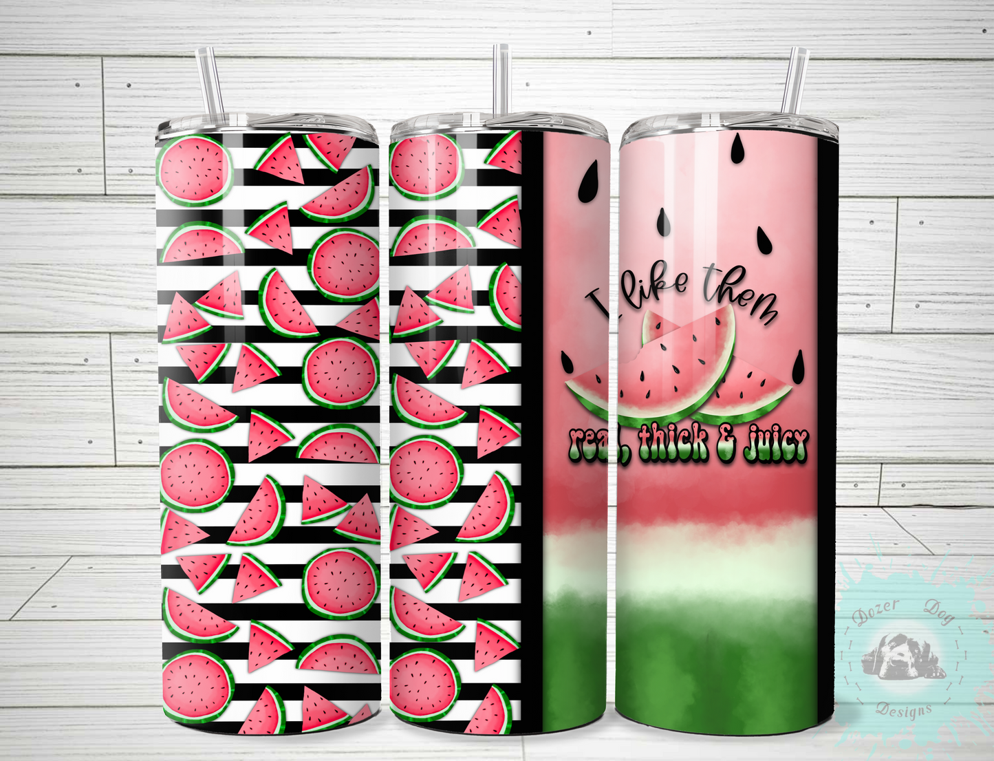 Real Thick & Juicy SUBLIMATION 20oz Tumblers