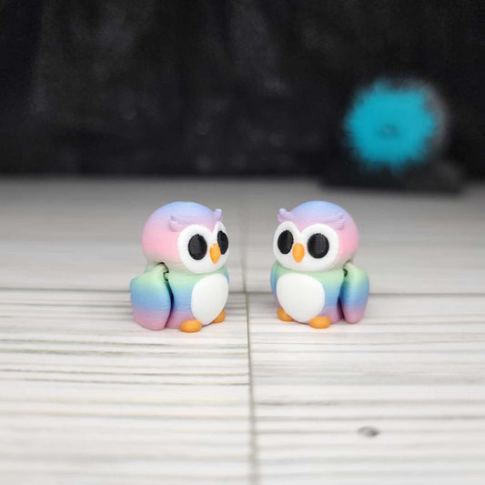 Tiny Flexi Owl 3D Print