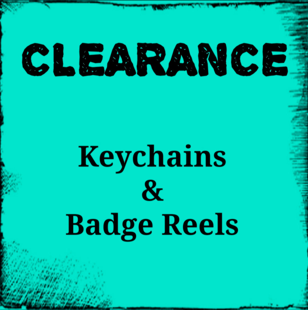 Clearance Keychains & Badge Reels