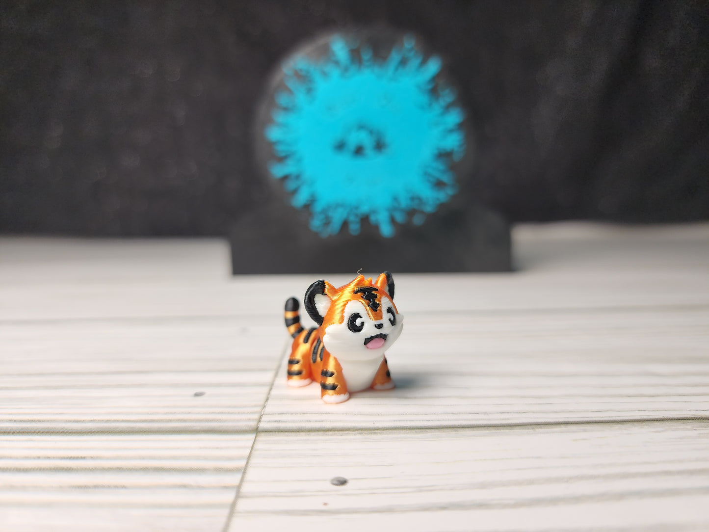 Tiny Flexi Tiger 3D Print