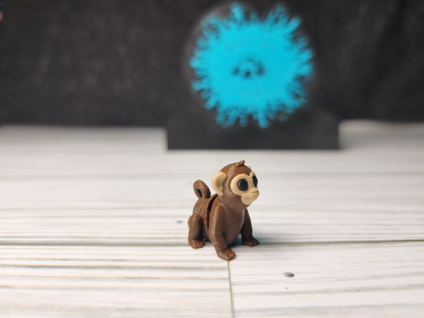 Tiny Flexi Monkey 3D Print