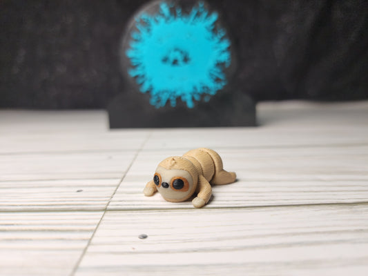 Tiny Flexi Sloth 3D Print