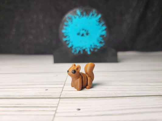 Tiny Flexi Squirrel 3D Print