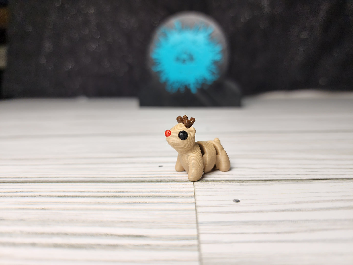 Tiny Flexi Reindeer 3D Print