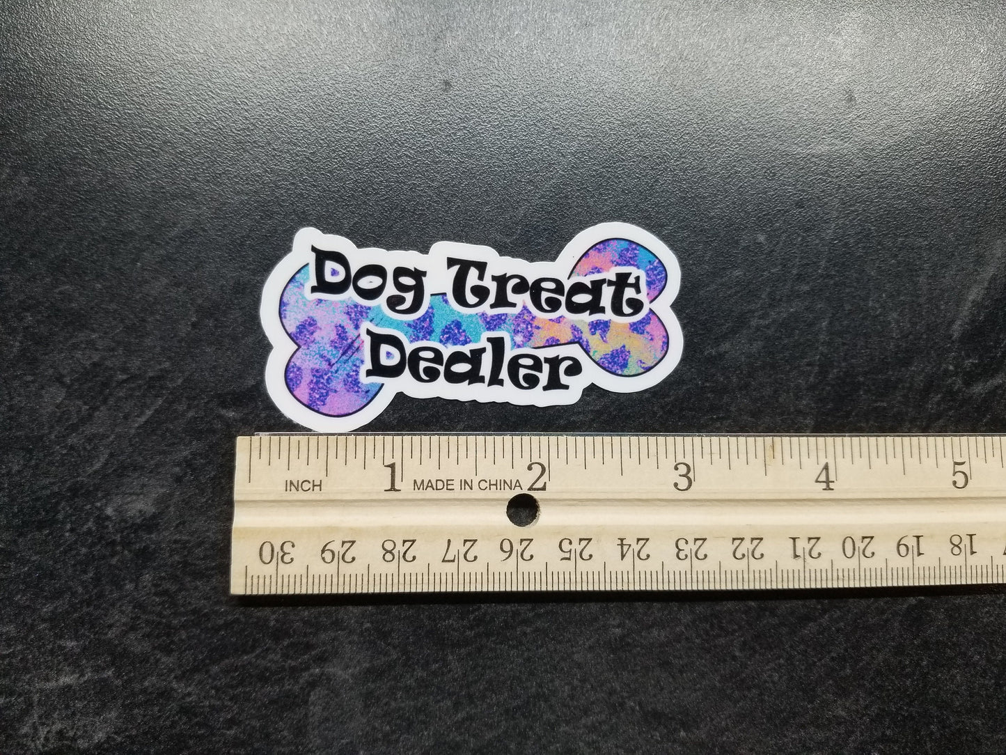 Dog Treat Dealer Waterproof Sticker