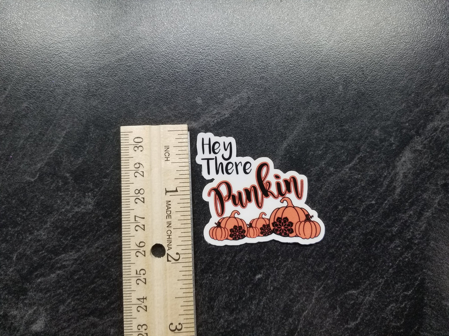 Hey There Punkin' Waterproof Sticker