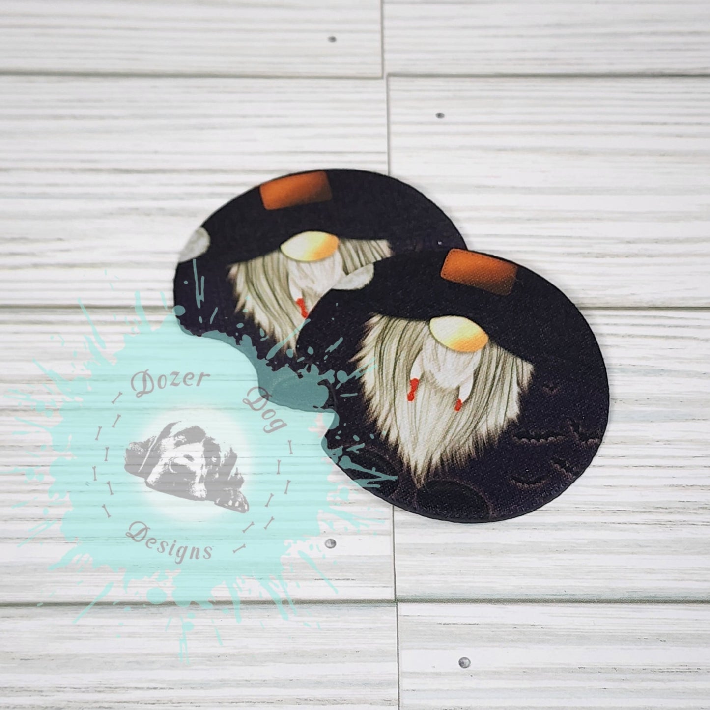 Gnome Car Coaster Set of 2