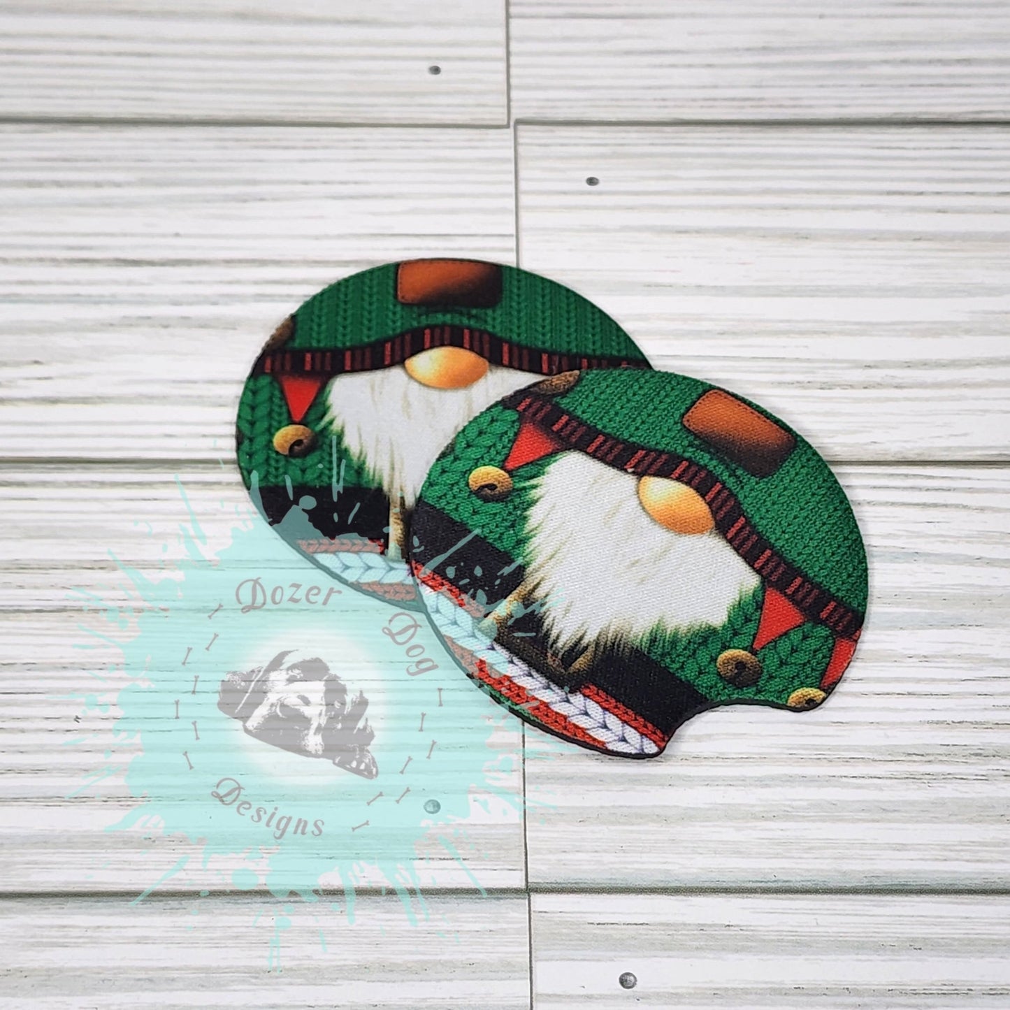 Gnome Car Coaster Set of 2