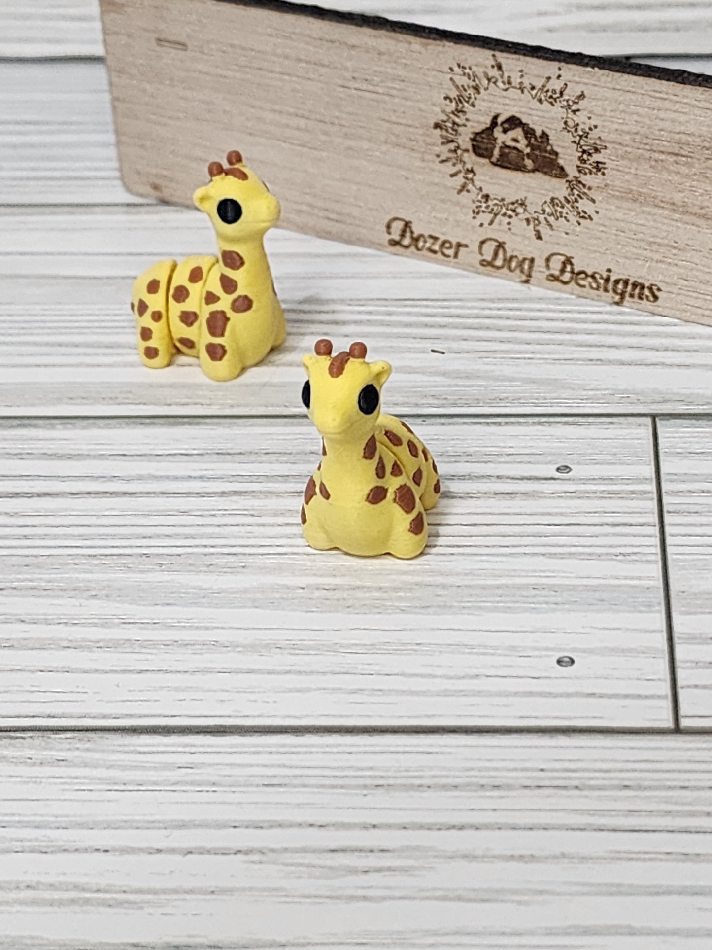 Tiny Flexi Giraffe 3D Print