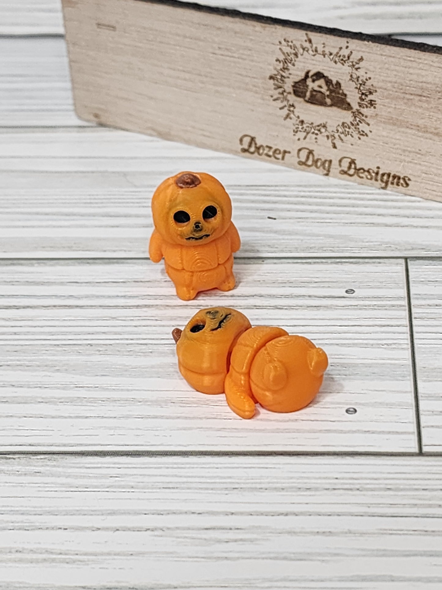 Tiny Flexi Pumpkin Guy 3D Print