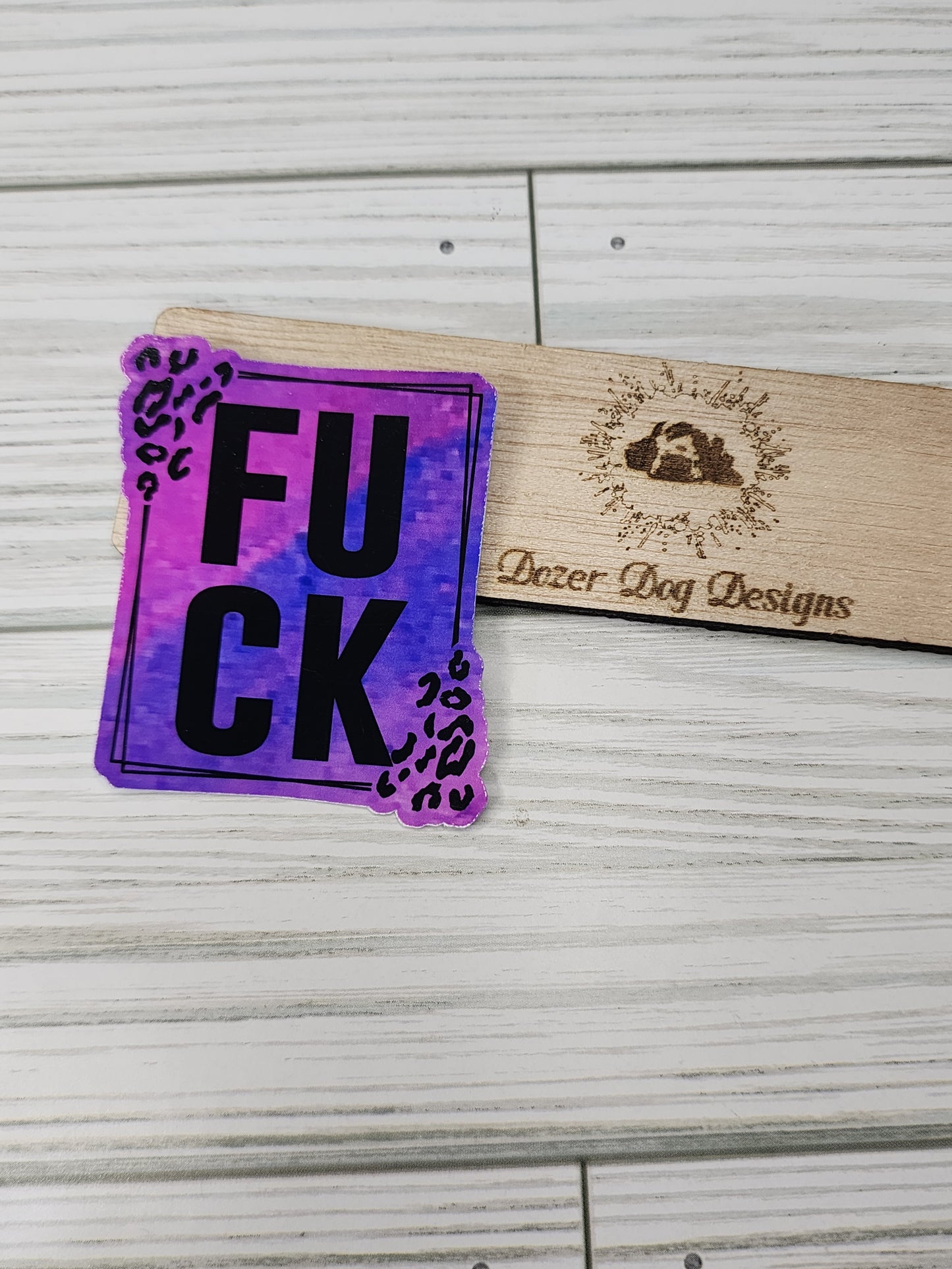 F.U.C.K Waterproof Sticker