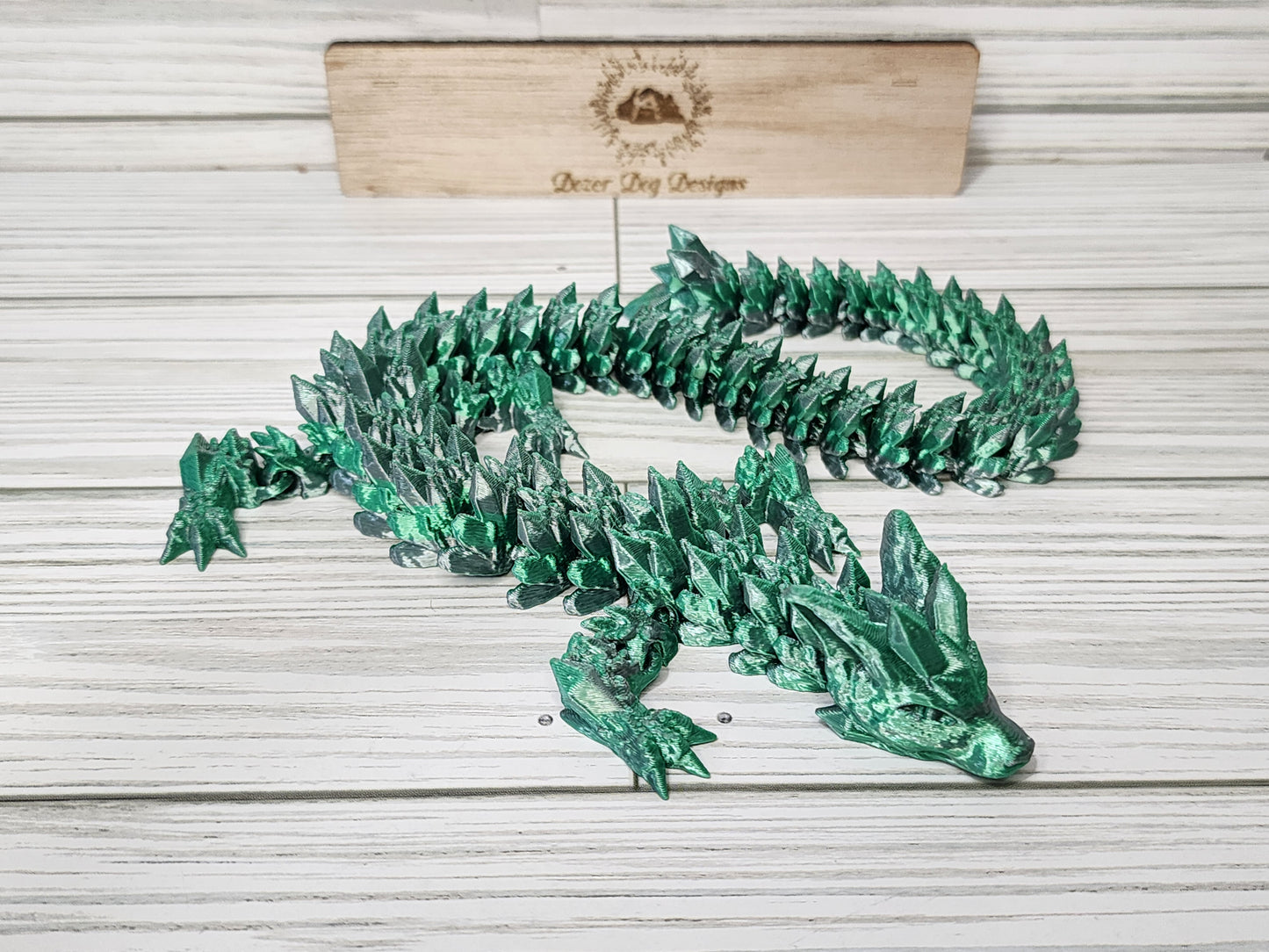 FULL Size Wolf Dragon Flexi 3D Print