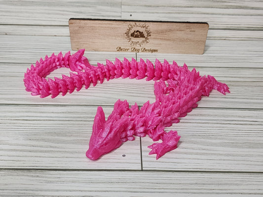 FULL Size Wolf Dragon Flexi 3D Print