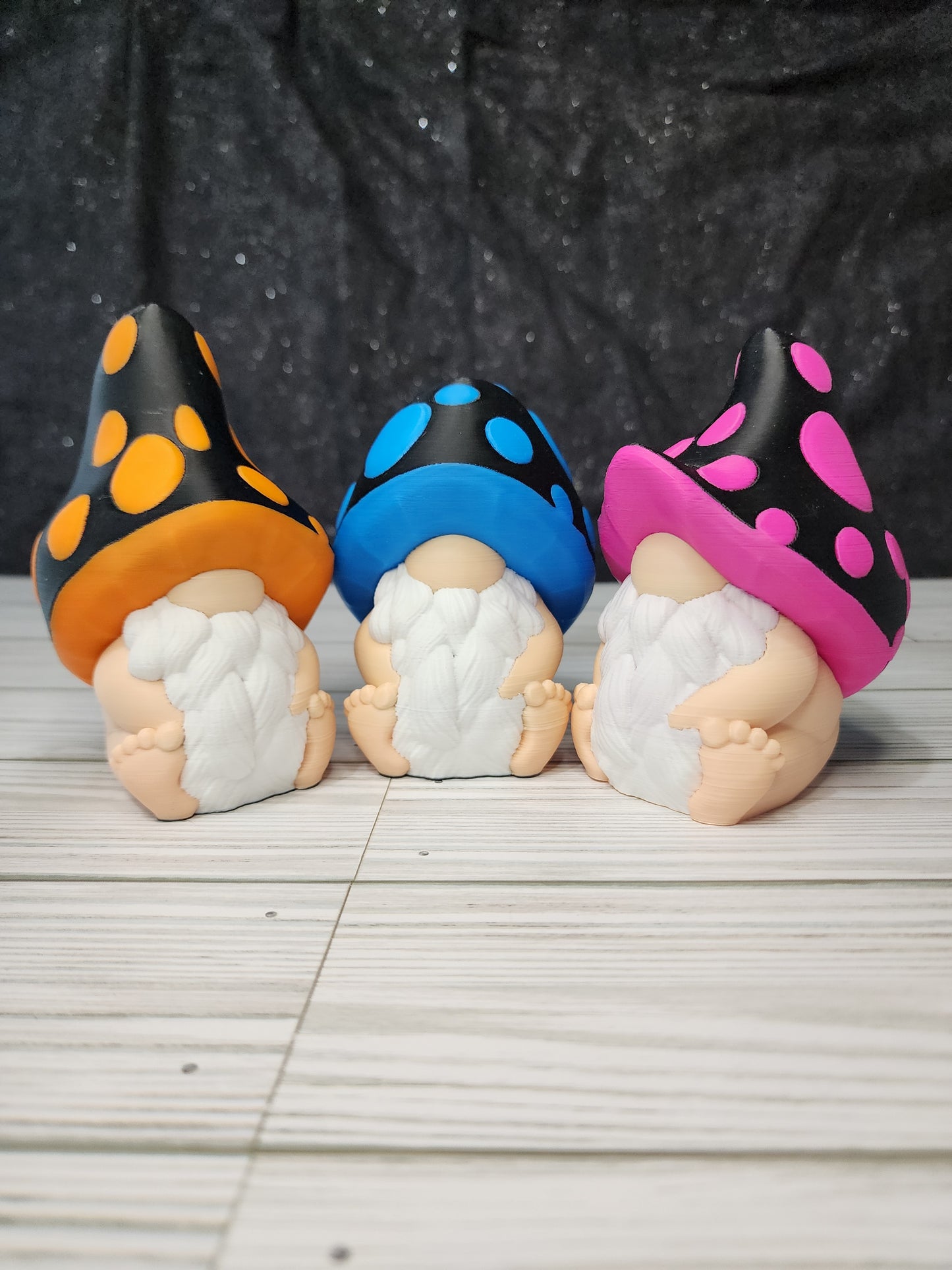 Mushroom Gnomes 3D Print