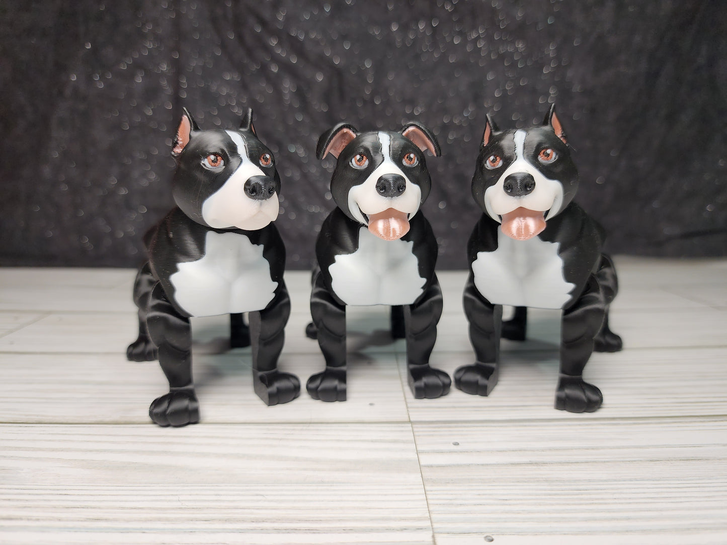 Pitbull Dog 3D Print
