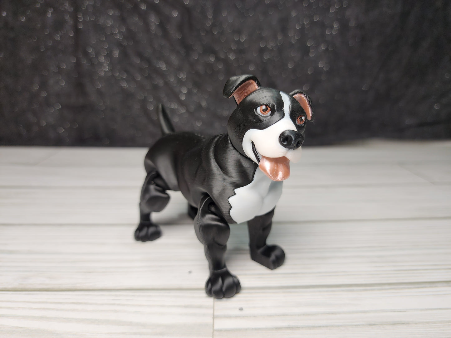 Pitbull Dog 3D Print
