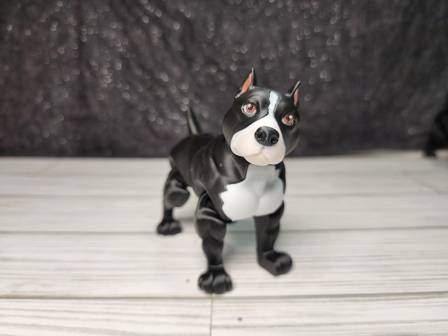 Pitbull Dog 3D Print