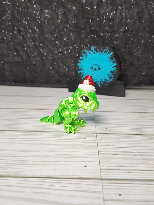 Baby Santa T-Rex 3D Print