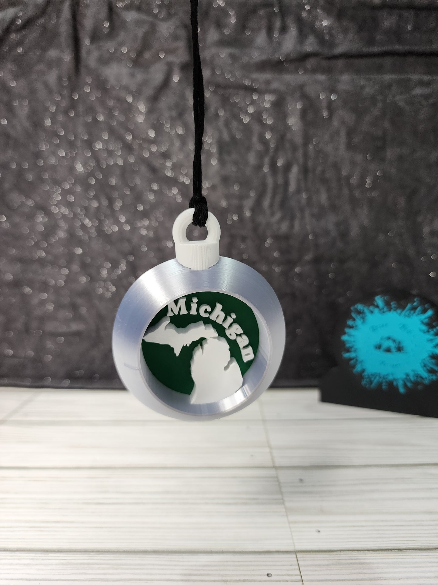 Michigan 3D Christmas Ornament
