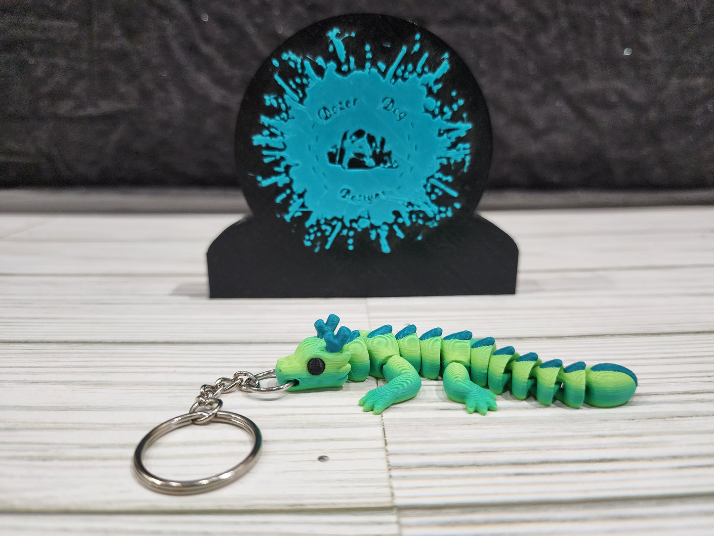 Mini Dragon Keychain