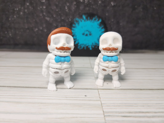 Skeleton Mustache Jumbo Mini