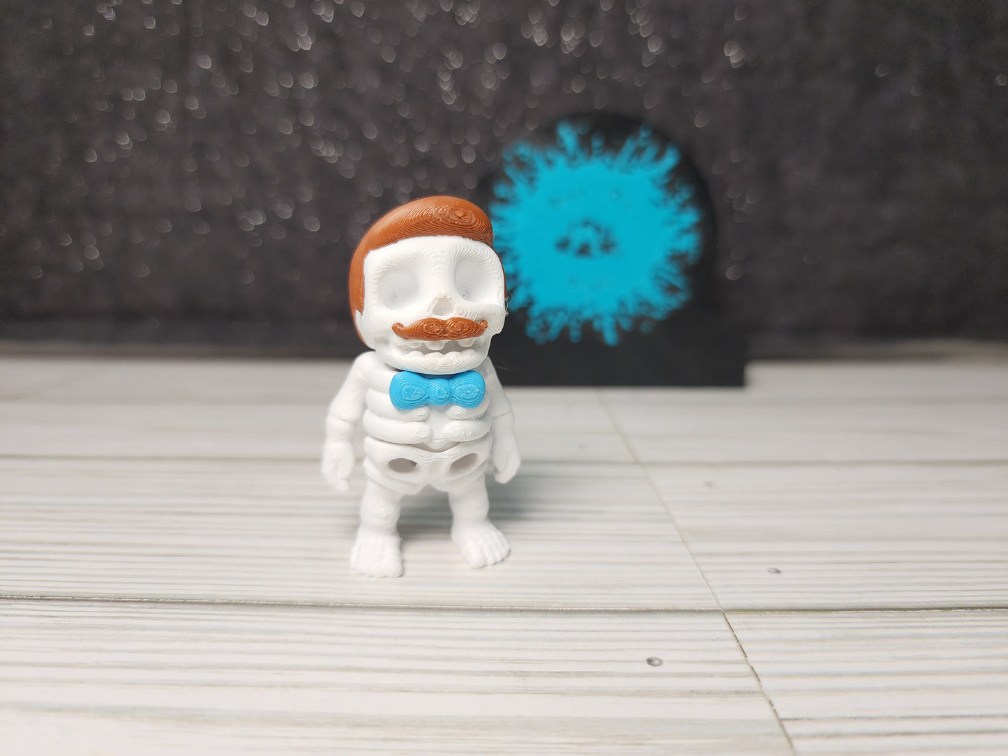 Skeleton Mustache Jumbo Mini