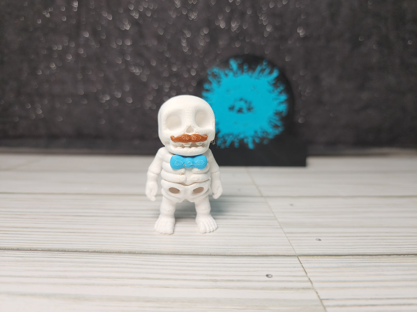 Skeleton Mustache Jumbo Mini