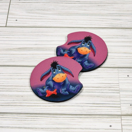 Eeyore Car Coaster Set of 2