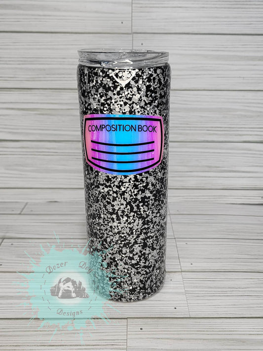 Teacher Composition Notebook 20oz Tumbler