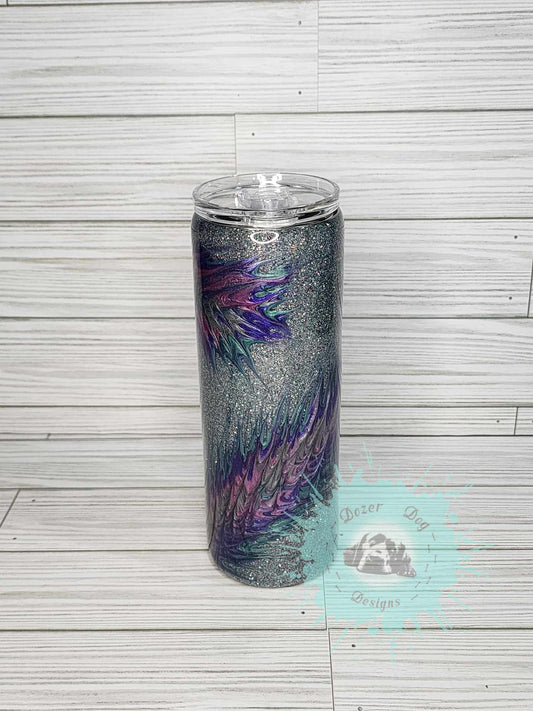 Holographic Feather 20oz Tumbler