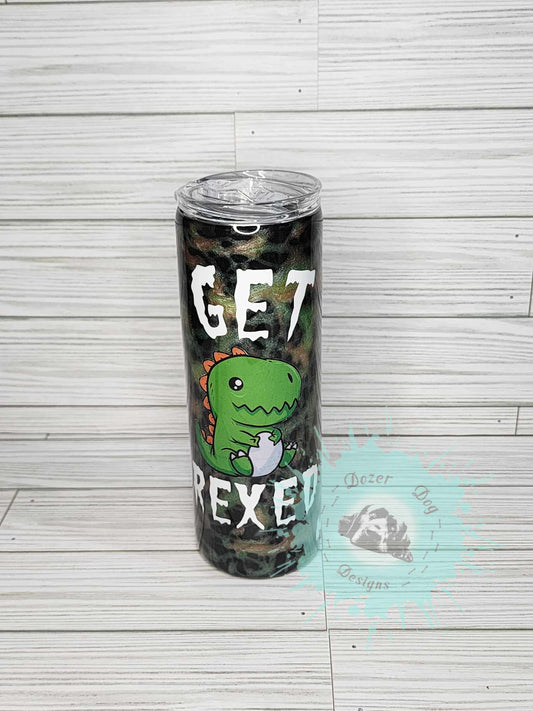 Get Rexed Dino 20oz Tumbler