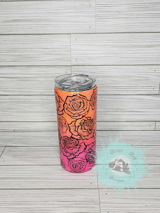 Ombre Rose Tumbler 15oz / 20oz