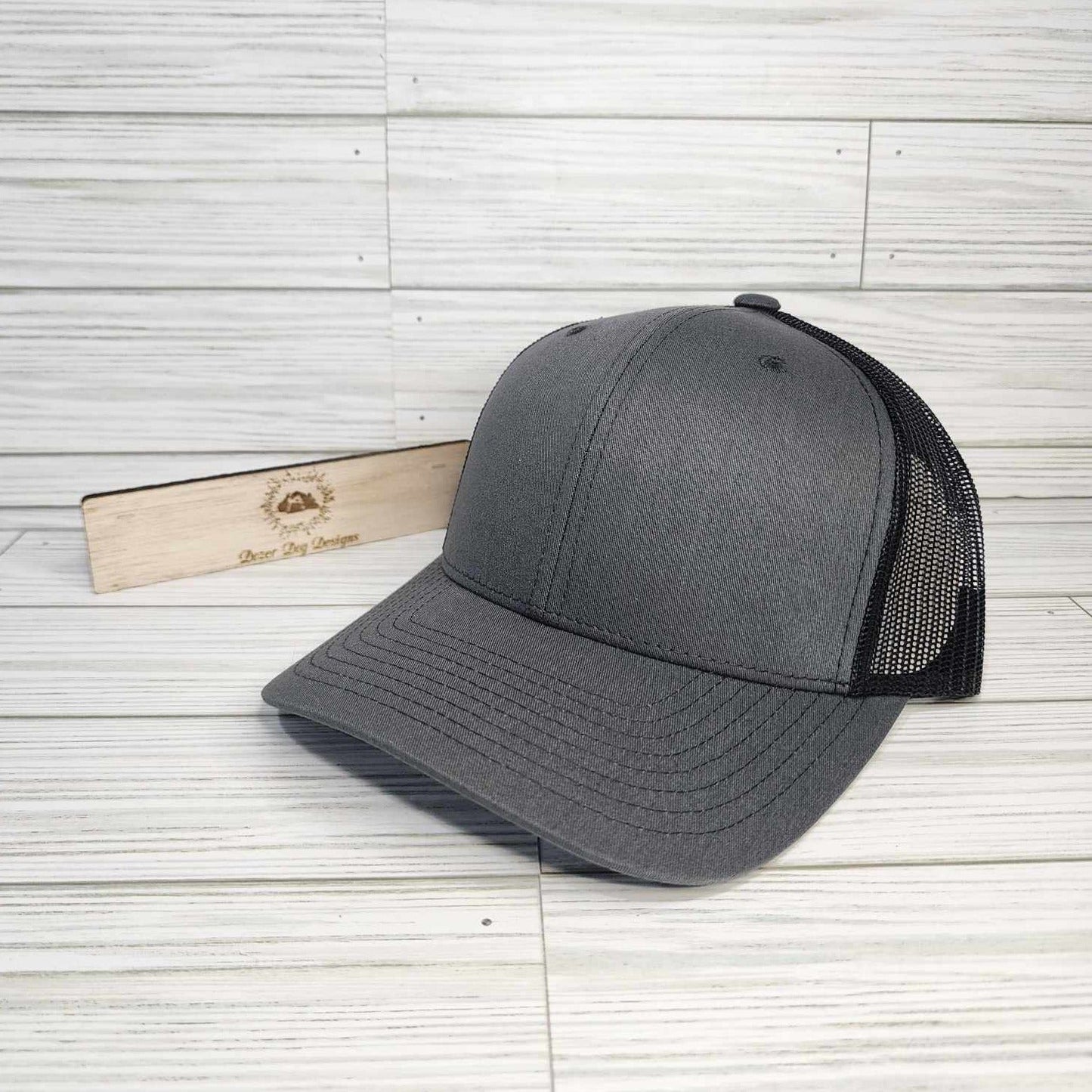 Detroit Men's Leather Patch Hat