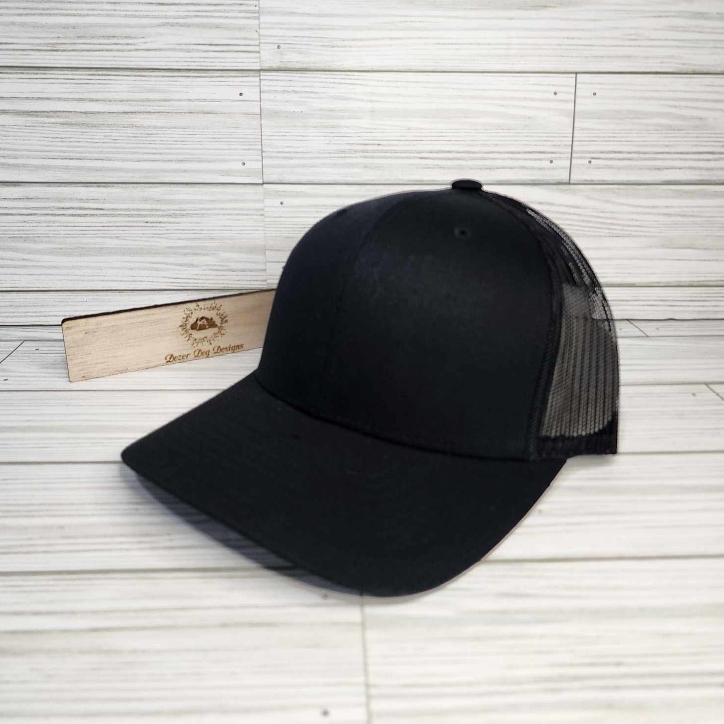 Detroit Men's Leather Patch Hat