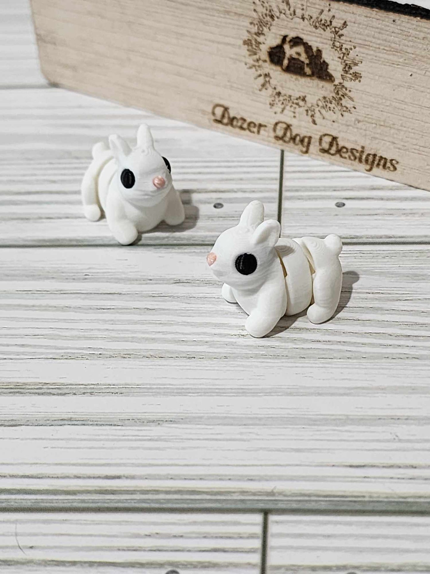 Tiny Flexi Bunny 3D Print