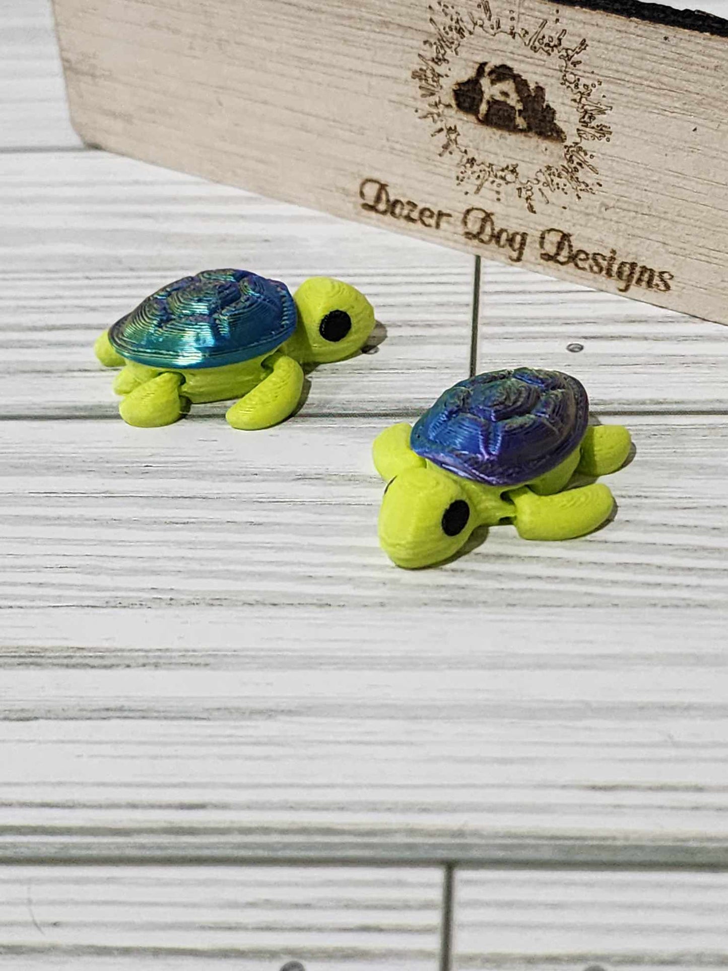 Tiny Flexi Sea Turtle 3D Print